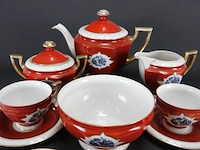 Vintage p.a.l.t. czechoslvakia porseleinen theeset - afbeelding 4 van  5