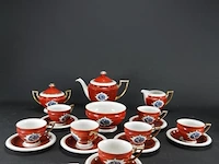 Vintage p.a.l.t. czechoslvakia porseleinen theeset - afbeelding 1 van  5