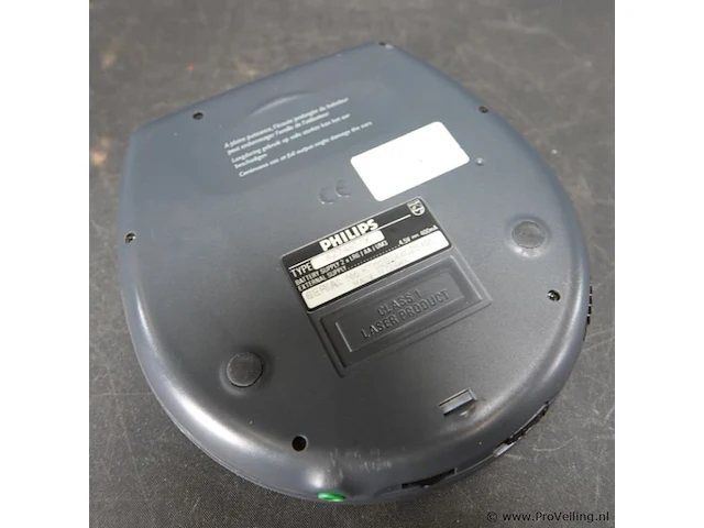 Vintage philips esa 25 portable cd speler - afbeelding 3 van  5