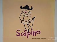 Vintage poster "scapino" ballet - afbeelding 2 van  3