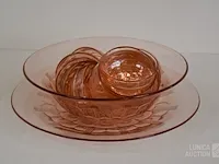 Vintage punch bowl schaal - afbeelding 1 van  2