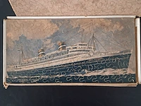 Vintage puzzel "nieuw amsterdam" - afbeelding 2 van  5