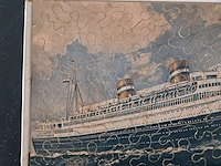 Vintage puzzel "nieuw amsterdam" - afbeelding 4 van  5