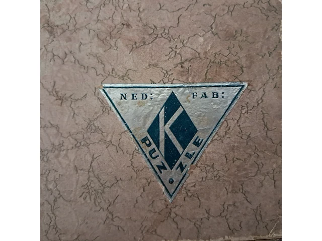 Vintage puzzel "nieuw amsterdam" - afbeelding 5 van  5