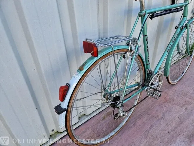 Vintage racefiets raleigh, rialto, groen, jaren 70 - afbeelding 6 van  9