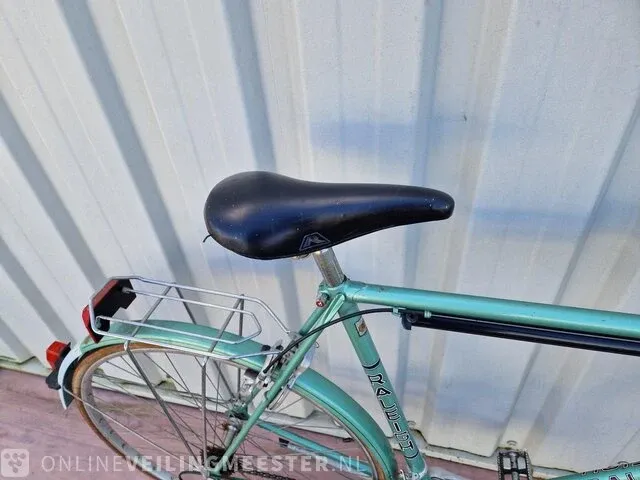 Vintage racefiets raleigh, rialto, groen, jaren 70 - afbeelding 7 van  9