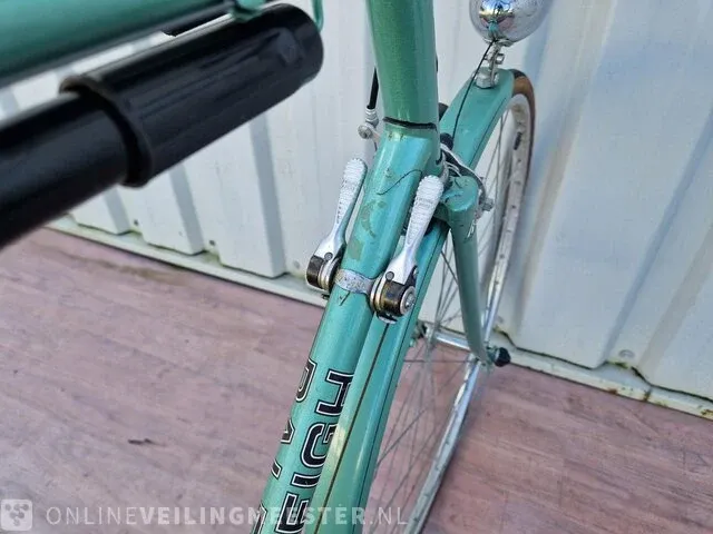 Vintage racefiets raleigh, rialto, groen, jaren 70 - afbeelding 9 van  9