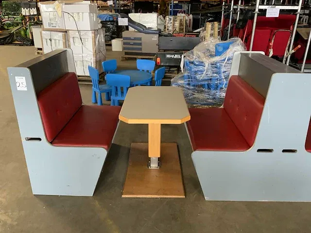Vintage restaurant set - afbeelding 4 van  9