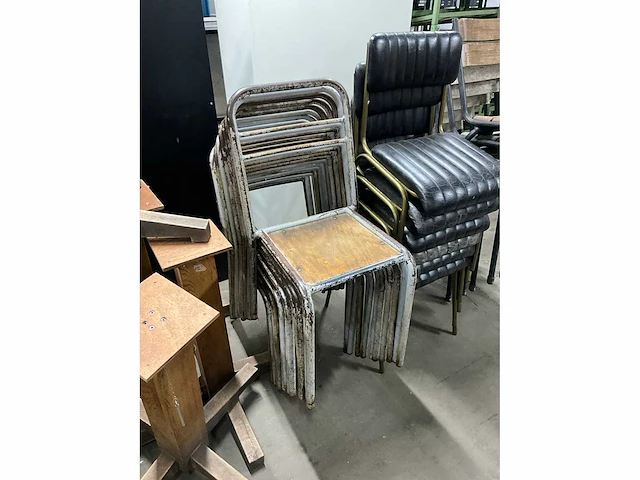 Vintage restaurantstoel (12x) - afbeelding 6 van  6