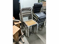 Vintage restaurantstoel (12x) - afbeelding 6 van  6