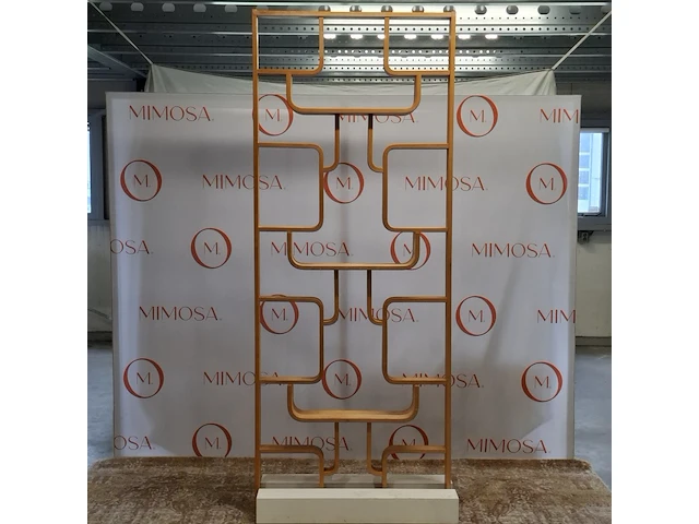 Vintage roomdivider ludvik volak - afbeelding 2 van  9