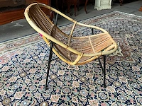 Vintage rotan stoel - afbeelding 4 van  6