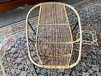 Vintage rotan stoel - afbeelding 5 van  6