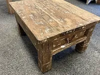 Vintage salontafel, 66x84x43 cm - afbeelding 1 van  4