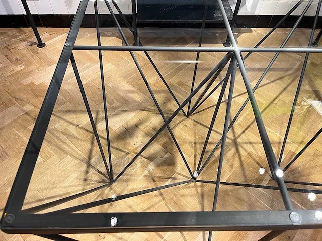 Vintage salontafel in paolo piva stijl - afbeelding 6 van  6