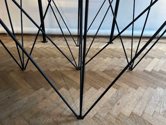 Vintage salontafel in paolo piva stijl - afbeelding 5 van  6