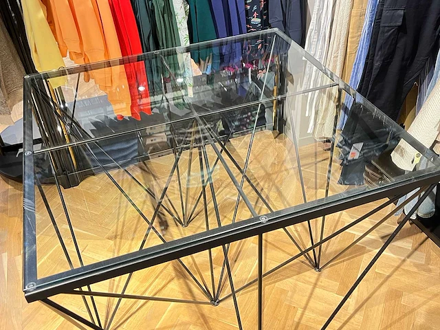 Vintage salontafel in paolo piva stijl - afbeelding 3 van  6