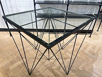 Vintage salontafel in paolo piva stijl - afbeelding 1 van  7