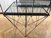 Vintage salontafel in paolo piva stijl - afbeelding 2 van  7