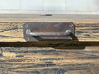 Vintage salontafel met klep - afbeelding 3 van  7