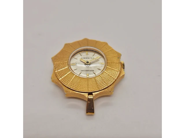 Vintage sorienter doublé mechanisch zakhorloge - afbeelding 2 van  4