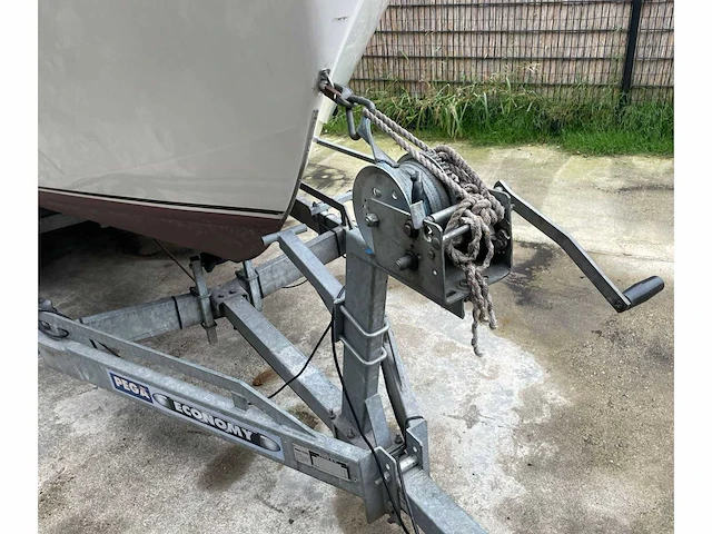 Vintage speedboat boesch super competition 510, yd-14-53 (inclusief trailer) - afbeelding 6 van  34