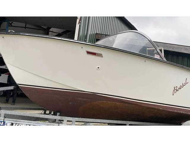 Vintage speedboat boesch super competition 510, yd-14-53 (inclusief trailer) - afbeelding 7 van  34