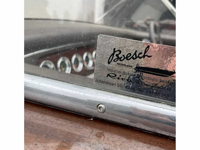 Vintage speedboat boesch super competition 510, yd-14-53 (inclusief trailer) - afbeelding 16 van  34