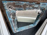 Vintage spiegel, 140x140x7 cm - afbeelding 1 van  4