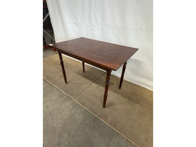 Vintage tafel met 4 stoelen - afbeelding 6 van  8
