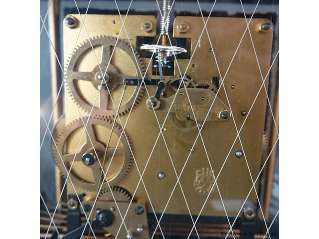 Vintage tafelklok - afbeelding 5 van  5