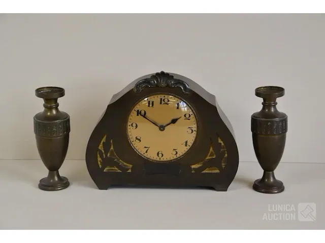 Vintage tafelklok - afbeelding 1 van  5