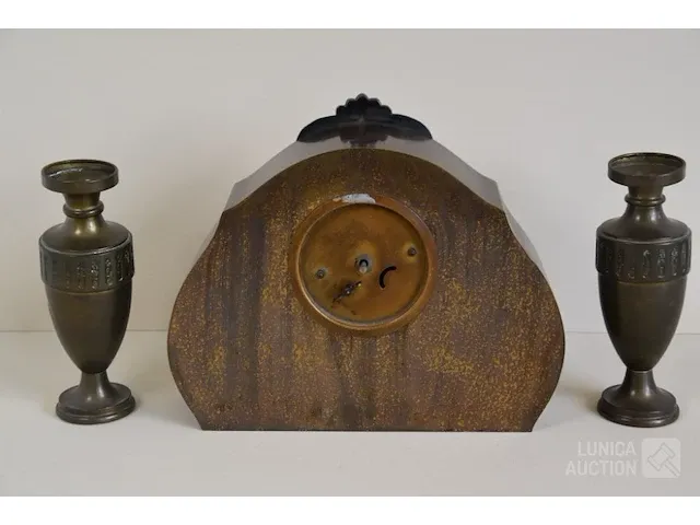 Vintage tafelklok - afbeelding 2 van  5