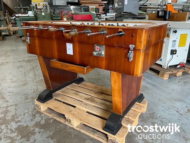 Vintage tafelvoetbal spel - afbeelding 1 van  9
