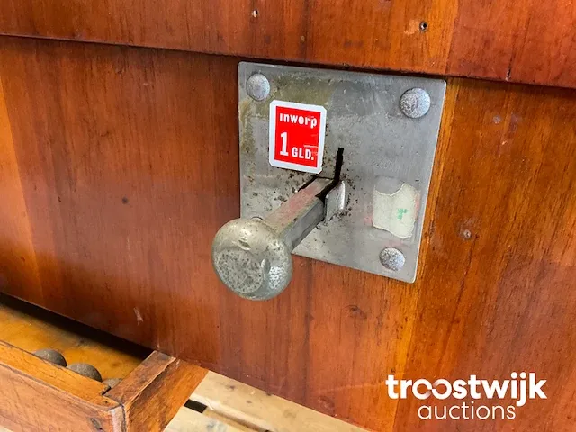 Vintage tafelvoetbal spel - afbeelding 9 van  9