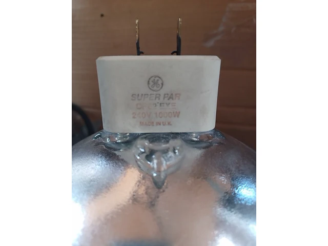Vintage theater lamp 1000 watt.( aluminium) aantal 8 stuks. - afbeelding 5 van  9