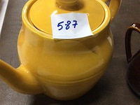 Vintage theepotten 2stuks - afbeelding 2 van  3