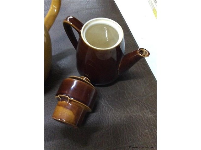 Vintage theepotten 2stuks - afbeelding 3 van  3