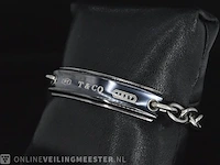 Vintage tiffany & co armband met titanium - afbeelding 1 van  5