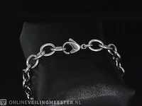 Vintage tiffany & co armband met titanium - afbeelding 4 van  5