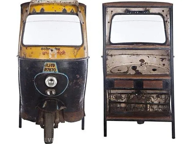 Vintage tuk tuk bar - afbeelding 3 van  7