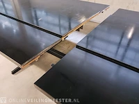 Vintage vergadertafel zwart - afbeelding 8 van  9