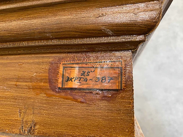 Vintage vitrinekast/ museumkast - afbeelding 3 van  18