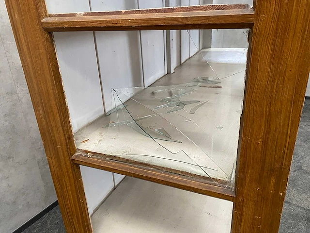 Vintage vitrinekast/ museumkast - afbeelding 8 van  18