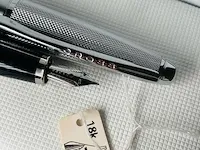 Vintage vulpen - cross apogee - 18kt witgoud - afbeelding 1 van  6