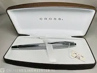 Vintage vulpen - cross apogee - 18kt witgoud - afbeelding 3 van  6