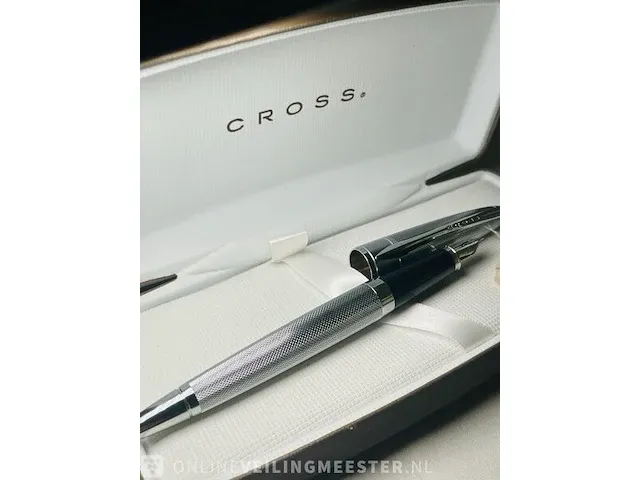 Vintage vulpen - cross apogee - 18kt witgoud - afbeelding 5 van  6