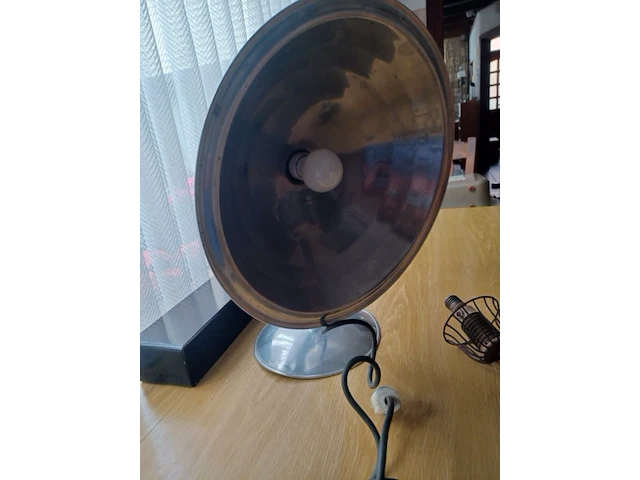 Vintage warmtelamp jaren 60 e27 fitting aantal 1 stuks. - afbeelding 7 van  7