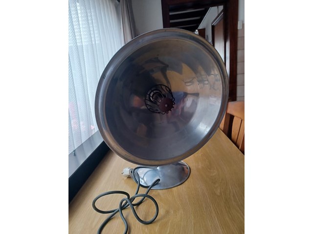 Vintage warmtelamp jaren 60 e27 fitting aantal 1 stuks. - afbeelding 2 van  7