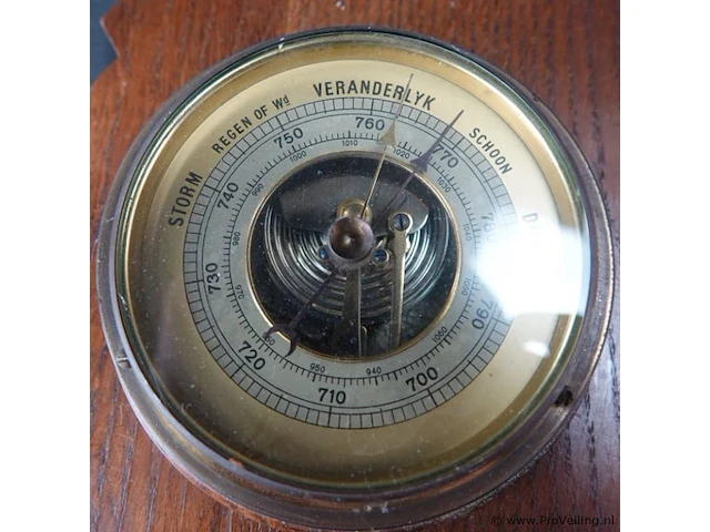 Vintage weerstation - afbeelding 4 van  5